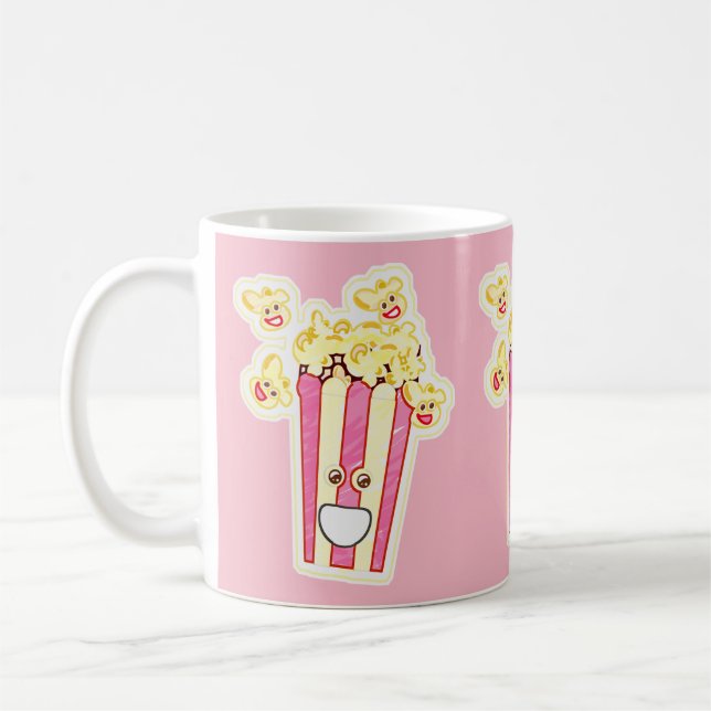 Taza De Café Yummy Personalizado Popcorn (Izquierda)