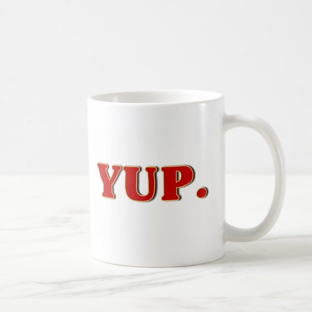Taza De Café Yup. (Derecha)