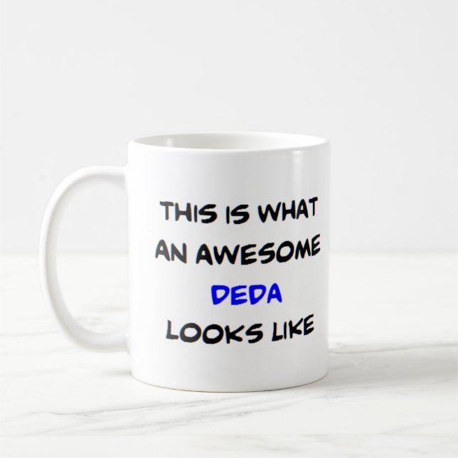 Taza De Café z deda, impresionante (Izquierda)