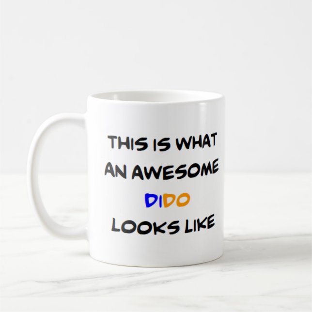 Taza De Café z dido, impresionante (Izquierda)
