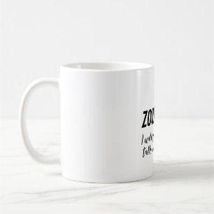 Taza De Café Z es para Zookeeper