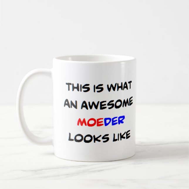 Taza De Café z moeder, impresionante (Izquierda)