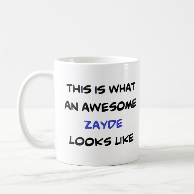 Taza De Café z zayde, impresionante (Izquierda)