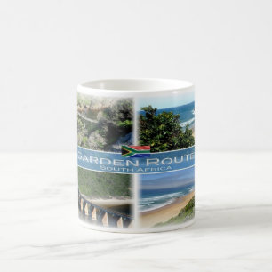 Taza De Café ZA Sudáfrica - La ruta del jardín -