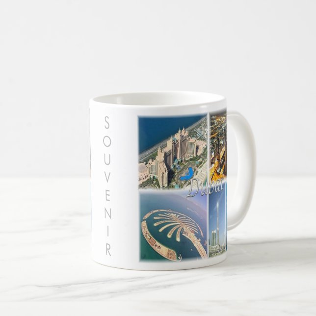 Taza De Café zAE007 DUBAI, Emiratos Árabes Unidos, Asia, (Anverso derecho)