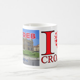 Taza De Café Zagreb, Croacia que amo