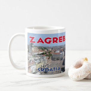 Taza De Café Zagreb, visita Croacia me encanta el café