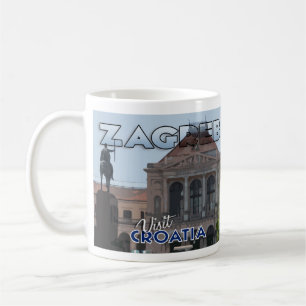 Taza De Café Zagreb, visita Croacia me encanta el café