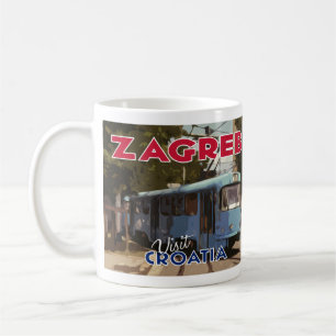 Taza De Café Zagreb, visita Croacia me encanta el café