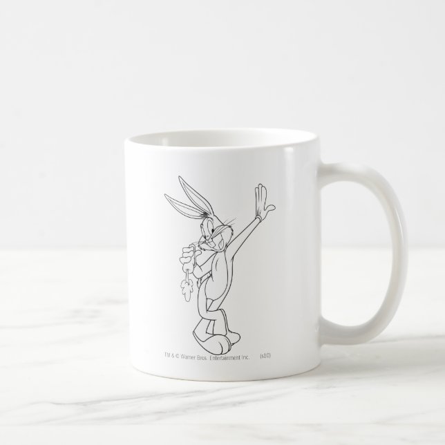 Taza De Café Zanahoria de alimentación BUGS BUNNY™ (Derecha)