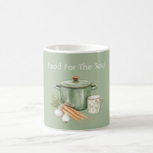Taza De Café Zanahorias de Olla Verde