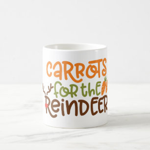Taza De Café Zanahorias para los renos