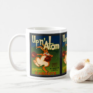 Taza De Café Zanahorias publicitarias antiguas