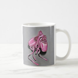 Taza De Café Zapatillas de ballet rosa
