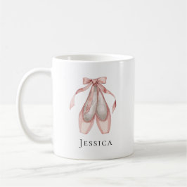 Taza De Café Zapatos de ballet personalizados