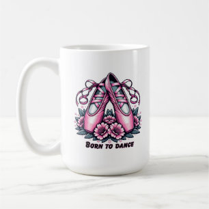 Taza De Café Zapatos de ballet rosados