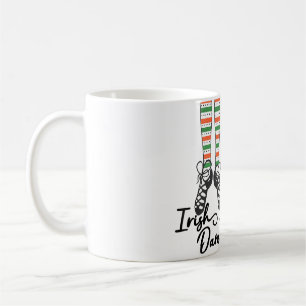 Taza De Café Zapatos De Calcetines De Baile Irlandés Para Niñas