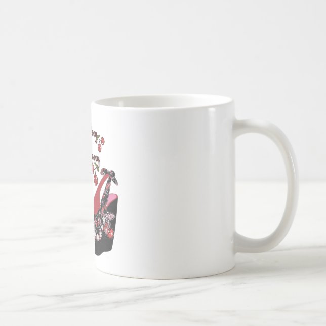 Taza De Café Zapatos de cerezo muy fuertes en RAB Rockabilly (Derecha)
