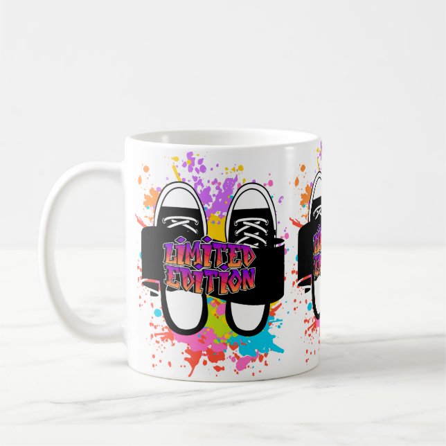 TAZA DE CAFÉ ZAPATOS DE EDICIÓN LIMITADA (Izquierda)