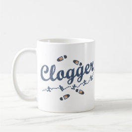Taza De Café Zapatos de los bailarines de Clogger que estorban