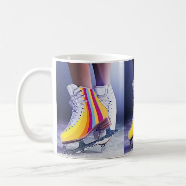 Taza De Café Zapatos de patinaje artístico (Izquierda)