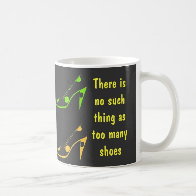 Taza De Café Zapatos del tacón alto del fashionista (Derecha)