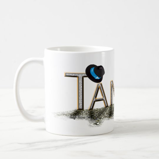 Taza De Café Zapatos y gorra del tango con el piso