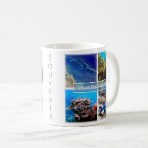 Taza De Café zAU011 EL GRAN BARREEF, Australia,