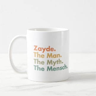 Taza De Café Zayde El Hombre El Mito El Mensch