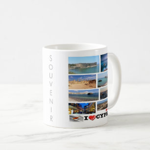 Taza De Café zCY029 AMO mosaico de CHIPRE,