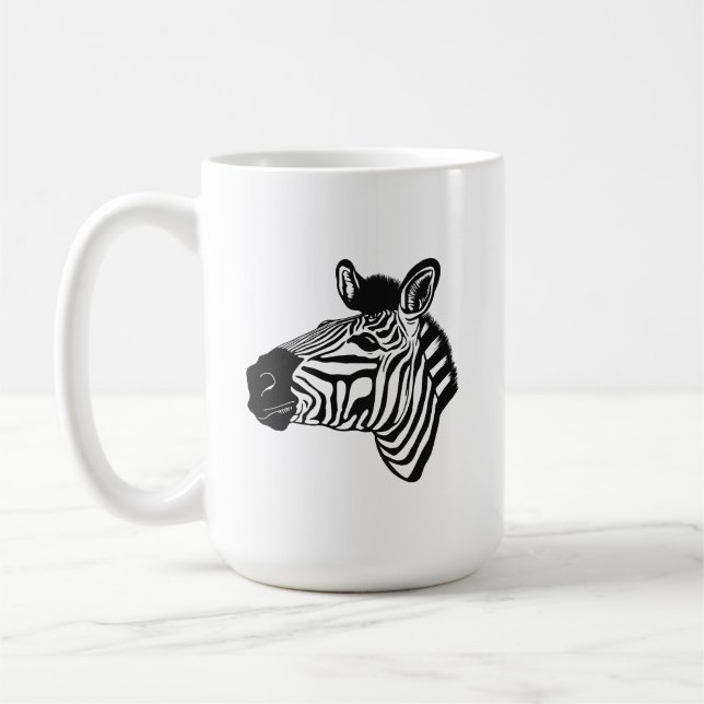 Taza De Café Zebra (Izquierda)