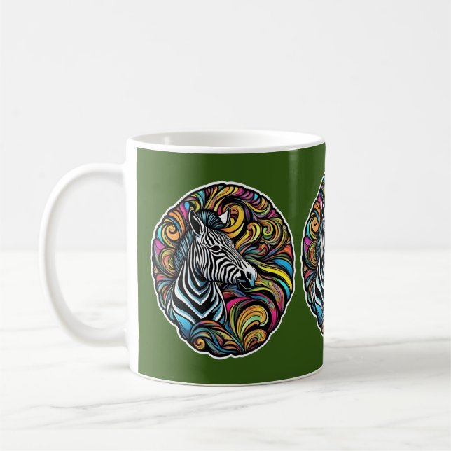 Taza De Café Zebra 1 (Izquierda)