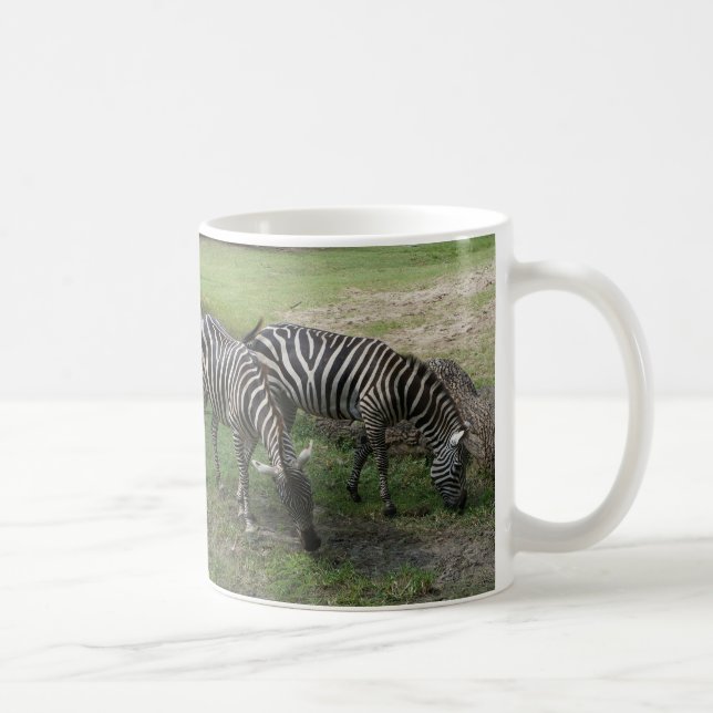 Taza De Café Zebra #2 Mug (Derecha)