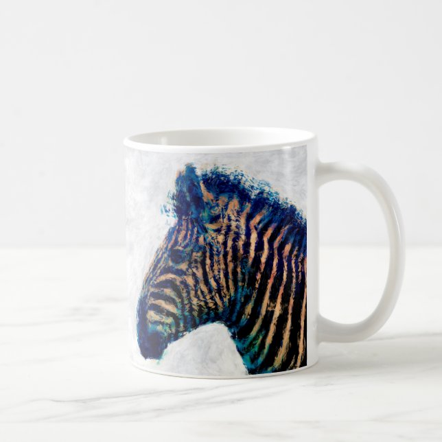 Taza De Café Zebra 4 Mug (Derecha)