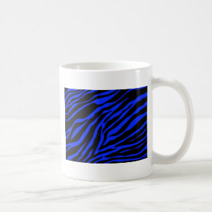 Taza De Café zebra azul