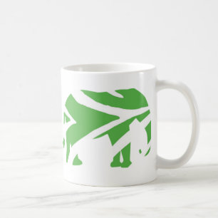 TAZA DE CAFÉ ZEBRA ELEPHANT MUG