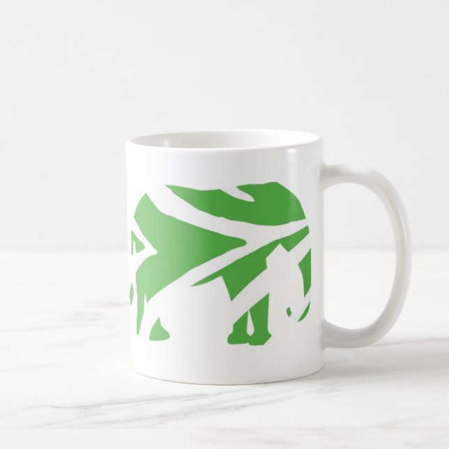 TAZA DE CAFÉ ZEBRA ELEPHANT MUG (Derecha)