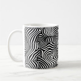 Taza De Café Zebra Line Extreme, hermosa, animal, lujo