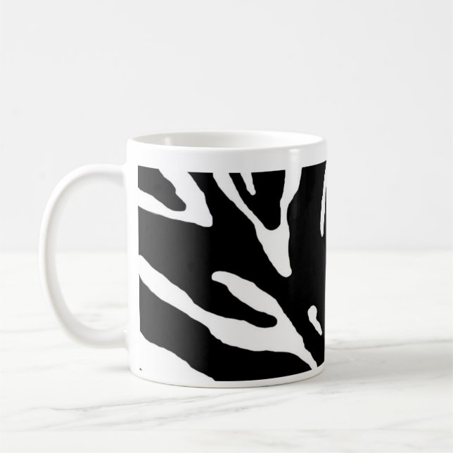 Taza De Café Zebra Stripe Mug (Izquierda)
