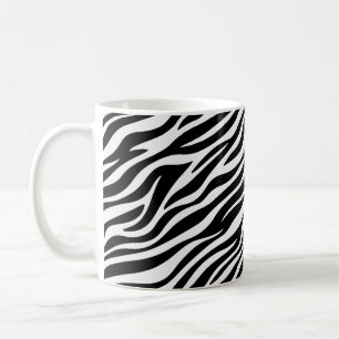 Taza De Café Zebra Stripes Seamless Pattern Animal Print-60492