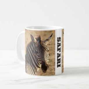Taza De Café Zebra, Tanzania Savannah, Safari