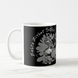 Taza De Café Zebra Zither Solo
