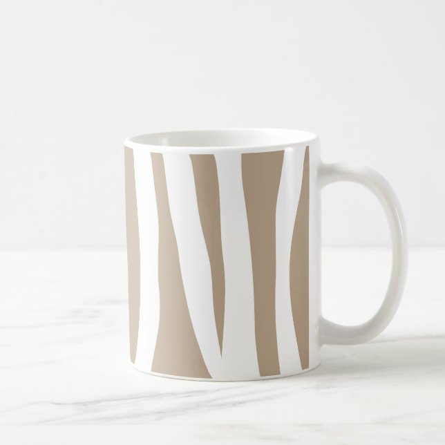 Taza De Café Zèbre beige (Derecha)