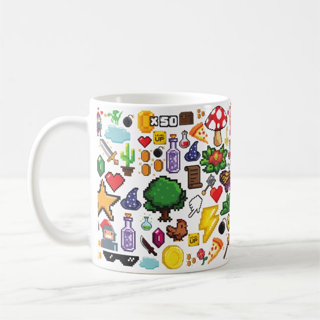 Taza De Café Zelda Gamer inspiró a Mug (Izquierda)