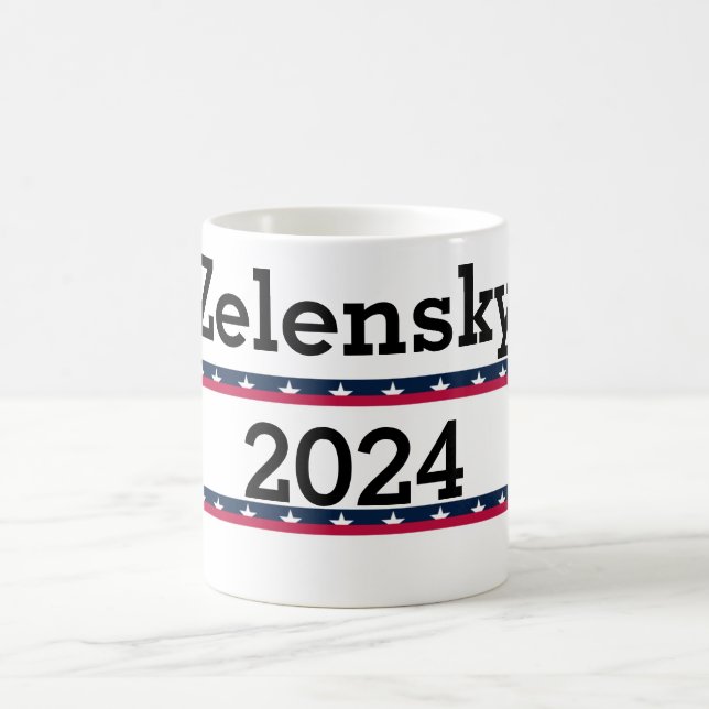 Taza De Café Zelensky 2024 Coffee Mug (Centro)