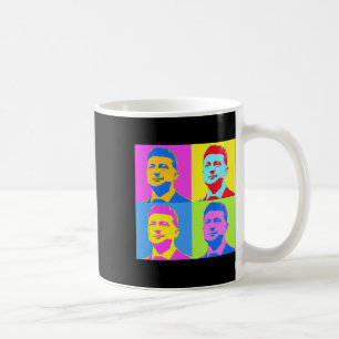 Taza De Café Zelensky Apoya a Ucrania Ucranianos Apoyan Pop