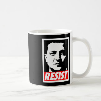 Taza De Café Zelenskyy - Resist Support Ukraine I Stand With Uk