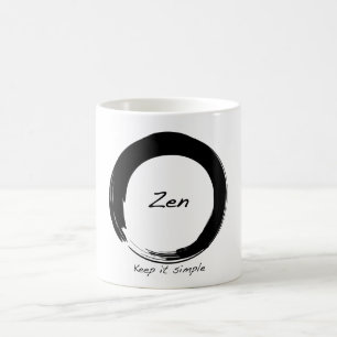 Taza De Café Zen: Manténgalo simple