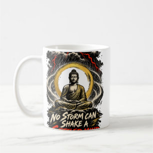 Taza De Café Zen Ninguna Tormenta Puede Sacudir Un