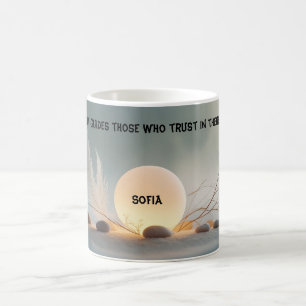 Taza De Café Zen Serenity Full Wrap Mug: Mindful Healing Gift